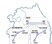 비수도권 5개권역 광역철도 만든다