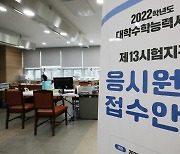 '2022학년도 수능원서 접수 준비'