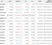 가상화폐 비트코인 0.9% 상승, 세럼 23.01% 상승