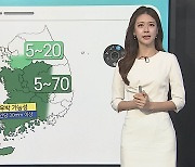 [날씨클릭] 내일도 내륙 소나기·최고 40mm..서쪽 낮더위 계속