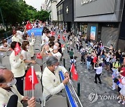 CHINA HONG KONG OLYMPIC ATHLETES PARADE