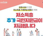 강북구, 저소득층에 1인당 10만원 추가 국민지원금 지급