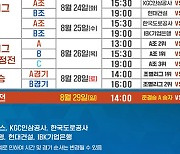 [KOVO컵] 2021 의정부·도드람컵, 프로배구대회 여자부 경기일정.