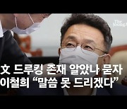 文 드루킹 존재 알았나 묻자, 이철희 "말씀 못 드리겠다"