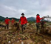 해병대 오마이스 피해 복구 작전