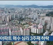 울산 아파트 매수 심리 3주째 하락