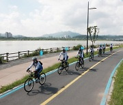 서울시, '한강 자전거패트롤' 자전거도로 안전 문화 조성