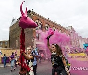 BRITAIN EXTINCTION REBELLION PROTEST