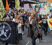 BRITAIN EXTINCTION REBELLION PROTEST