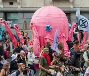 BRITAIN EXTINCTION REBELLION PROTEST