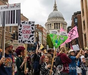 BRITAIN EXTINCTION REBELLION PROTEST