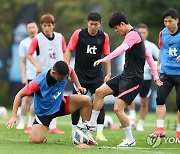 축구 대표팀 훈련