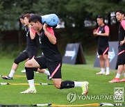 축구대표팀 훈련