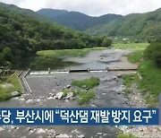 민주당, 부산시에 "덕산댐 재발 방지 요구"