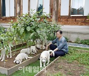 文대통령 "풍산개 새끼 7마리, 지자체 분양하겠다"