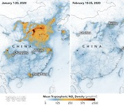 '코로나 봉쇄' 세계 미세먼지·유해물질 '뚝'.."일시적 현상 우려"