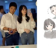 하희라♥최수종 딸, 수준급 그림 솜씨에 '깜짝'..미모에 예술재능까지 '우월 유전자'