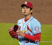 김광현도 어이없는 표정, MLB 데뷔 후 최악의 1⅔이닝 4실점