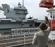 UK aircraft carrier arrives at Yokosuka after canceling visit to Busan
