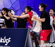 [JB포토] KUSF 대학농구 U-리그 파이널, 환호하는 단국대 선수단