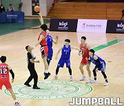 [JB포토] KUSF 대학농구 U-리그 파이널, 고려대와 한양대 남대부 경기 점프볼