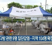 충남 예산 다방 관련 9명 집단감염..지역 104명 확진