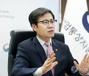 인사말 하는 여한구 산업부 통상교섭본부장