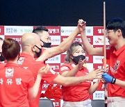 웰컴저축은행, PBA팀리그 전반기 우승까지 '매직넘버 2'