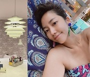 '이범수♥' 이윤진, 럭셔리 자택 셀프 인테리어 공개 "옷보다 페인트"