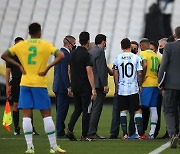 FIFA "브라질-아르헨전 취소 유감..수백만 팬 즐기지 못해"