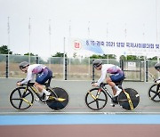 국민체육진흥공단 프로 경륜 트랙팀, 국제사이클 대회에서 한국신기록 수립