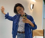 '싱글맘' 김나영, C사 명품부츠 돋보이는 핫팬츠..비오면 기분 좋겠어