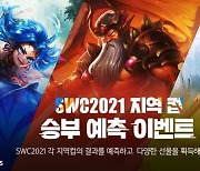 'SWC2021', 지역 컵 승부예측 이벤트 실시..파이널 진출자는 누구?