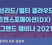 "코리아 하이브리드/멀티 클라우드 & 디지털 트랜스포메이션(DX) 이노베이션 그랜드 웨비나 2021" 9월 16일 개최