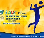 한국 男배구 대표팀, 2021 제21회 아시아(AVC) 남자배구선수권대회 참가.
