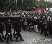 GREECE MIKIS THEODORAKIS FAREWELL CEREMONY