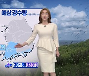 [뉴스9 날씨] 내일 남해안·제주 비..그 밖의 지역 대체로 맑음