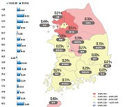 대구 동구 아파트값 '하락세'로 돌아서