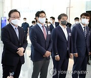 김부겸 총리, 대구 한국로봇산업진흥원 방문