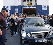 GREECE MIKIS THEODORAKIS FUNERAL