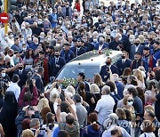 GREECE MIKIS THEODORAKIS FUNERAL