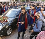 GREECE MIKIS THEODORAKIS FUNERAL