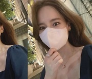 이혜원♥안정환, 결혼 20년차에도 너무 좋은가봐.. 얼굴 딱 붙이고 '알콩달콩'