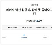 "건강한 40대 남편이 목숨 담보로 백신 맞고 뇌경색 '날벼락'"