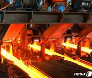 철강재 생산하고 있는 북한 천리마제강연합기업소
