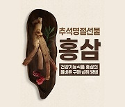 인기 추석 선물 '홍삼'..올바른 구매·섭취 방법은?