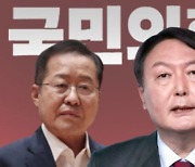 "집토끼 잡아라"..윤석열·홍준표, 컷오프 여론조사 첫날 나란히 TK행