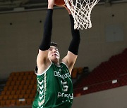 김종규 '0.2초 전 역전 덩크슛'.. DB, KBL 컵대회 첫 승 신고