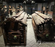 무령왕릉 발굴 50주년 특별전, 왕과 왕비의 목관