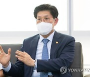노형욱 장관, 신설 부서 관련 기자단 방문